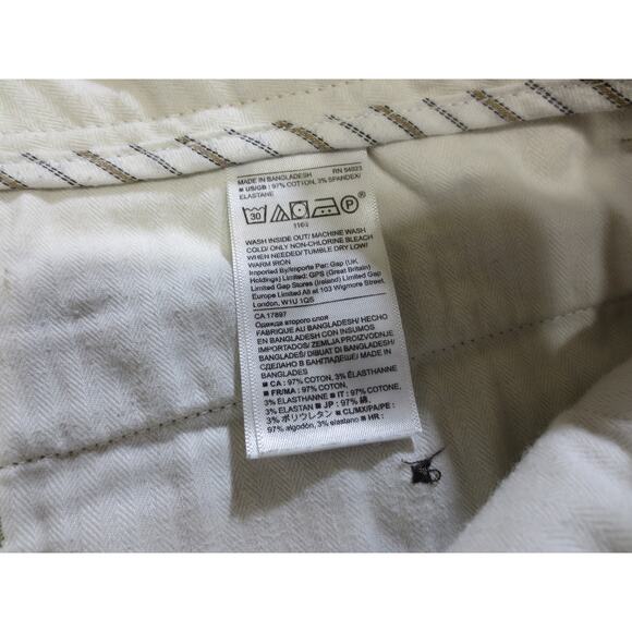 Banana Republic Mens Shorts 33 Aiden Short Brown Chino - Picture 4 of 7